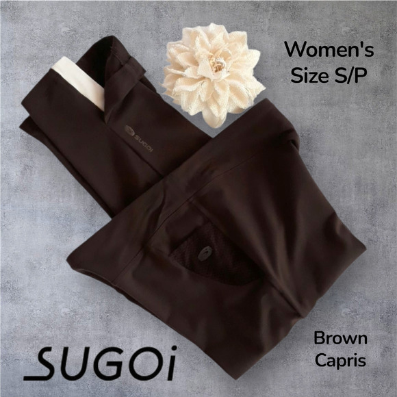 Sugoi Moxie Side Split Capri Leggings - Picture 1 of 10